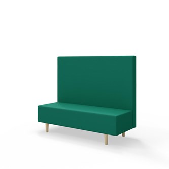 Sittmodul Snake 150 med träben, mellanhög rygg SH43