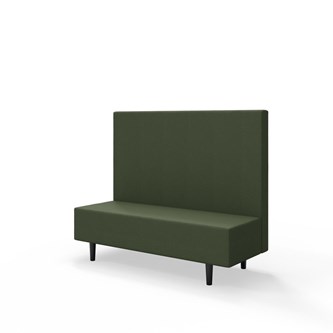 Sittmodul Snake 150 med träben, mellanhög rygg SH43