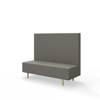 Sittmodul Snake 150 med träben, mellanhög rygg SH43