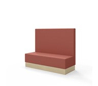 Sittmodul Snake 150 med sockel, mellanhög rygg SH43