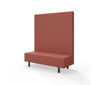 Sittmodul Snake 150 med metallben, hög rygg SH43