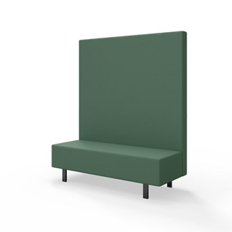 Sittmodul Snake 150 med metallben, hög rygg SH43