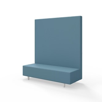 Sittmodul Snake 150 med träben, hög rygg SH37,5