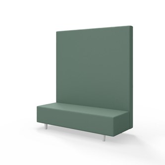 Sittmodul Snake 150 med träben, hög rygg SH37,5