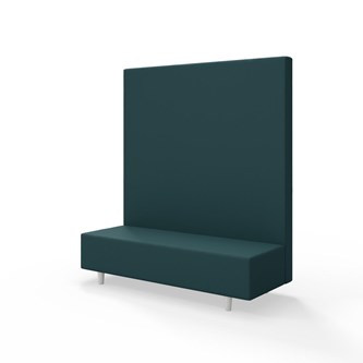 Sittmodul Snake 150 med träben, hög rygg SH37,5