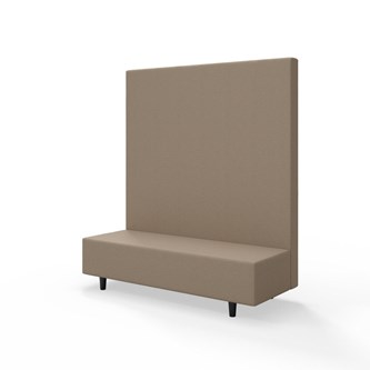 Sittmodul Snake 150 med träben, hög rygg SH37,5