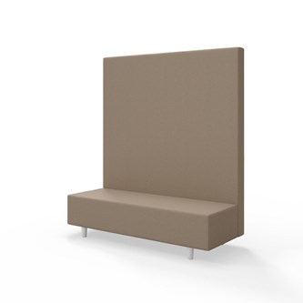 Sittmodul Snake 150 med träben, hög rygg SH37,5