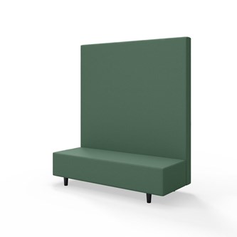 Sittmodul Snake 150 med träben, hög rygg SH37,5