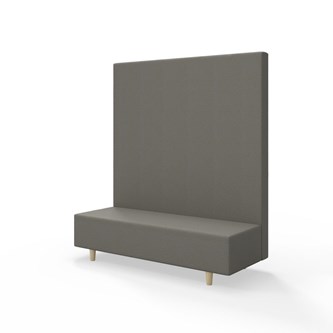 Sittmodul Snake 150 med träben, hög rygg SH37,5