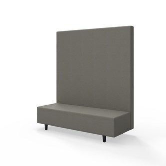 Sittmodul Snake 150 med träben, hög rygg SH37,5