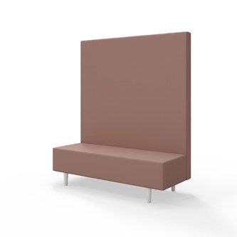 Sittmodul Snake 150 med träben, hög rygg SH43