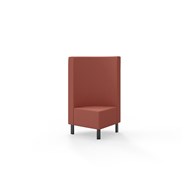 Hörnmodul Snake 90 grader med metallben, mellanhög rygg SH43