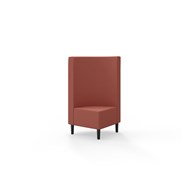 Hörnmodul Snake 90 grader med träben, mellanhög rygg SH43