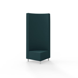 Hörnmodul Snake 90 grader med träben, hög rygg SH37,5