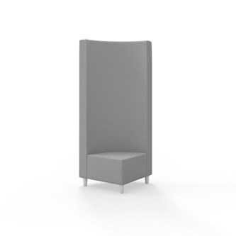 Hörnmodul Snake 90 grader med träben, hög rygg SH37,5