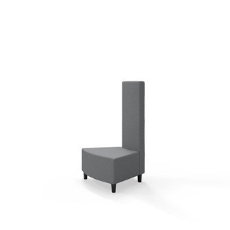 Hörnmodul Snake innehörn 45 grader med träben, mellanhög rygg SH37,5