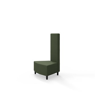 Hörnmodul Snake innehörn 45 grader med träben, mellanhög rygg SH37,5