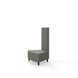 Hörnmodul Snake innehörn 45 grader med träben, mellanhög rygg SH37,5