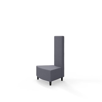 Hörnmodul Snake innehörn 45 grader med träben, mellanhög rygg SH37,5