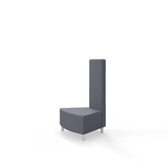 Hörnmodul Snake innehörn 45 grader med träben, mellanhög rygg SH37,5