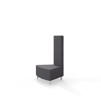 Hörnmodul Snake innehörn 45 grader med träben, mellanhög rygg SH37,5