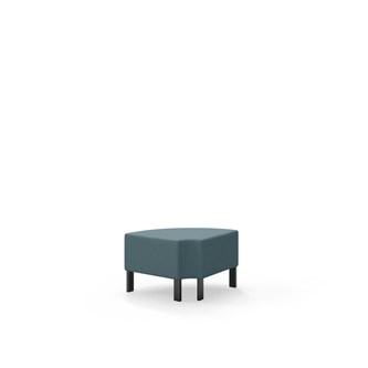 Hörnmodul Snake 90 grader R 12 rund med metallben SH43