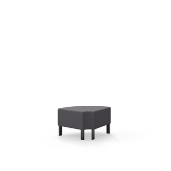 Hörnmodul Snake 90 grader R 12 rund med metallben SH43