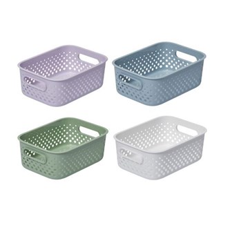 Förvaringskorg av återvunnen plast, liten