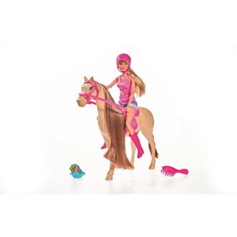 Steffi ryttare med häst