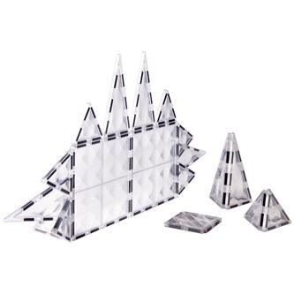 Mag Genius® prisma kristall, 32 delar
