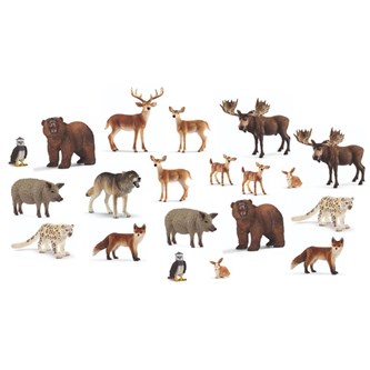 Schleich Skogsdjur 20-pack
