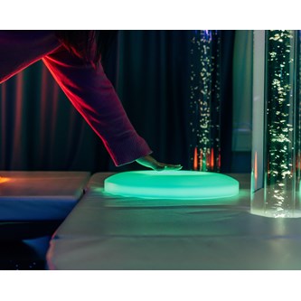 Interaktiv trampplatta