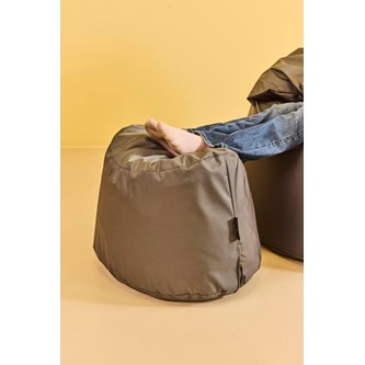 Protac Sensit® Bollfåtölj, dark grey inkl fotpall