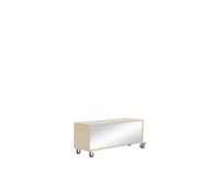 Kubus björk 3 fack med spegelrygg