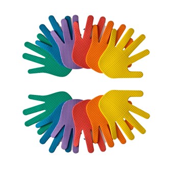 Markeringsplattor händer 12-pack