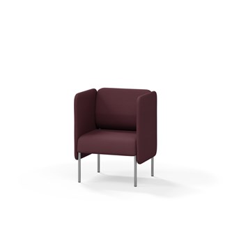 Soffa Adapt 60 låg rygg, sidopaneler SH45 H88