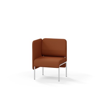 Soffa Adapt 60 låg rygg, sidopanel höger SH45 H88