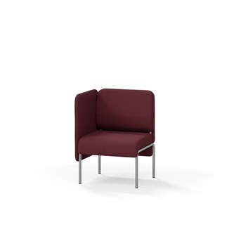 Soffa Adapt 60 låg rygg, sidopanel höger SH45 H88