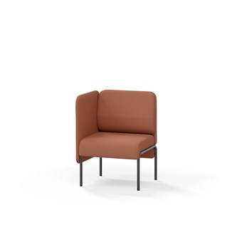 Soffa Adapt 60 låg rygg, sidopanel höger SH45 H88