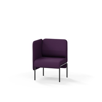 Soffa Adapt 60 låg rygg, sidopanel höger SH45 H88