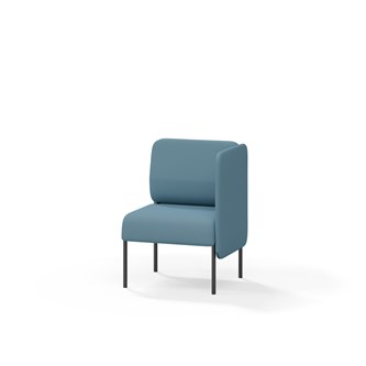 Soffa Adapt 60 låg rygg, sidopanel vänster SH45 H88