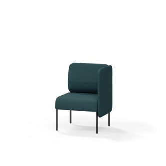 Soffa Adapt 60 låg rygg, sidopanel vänster SH45 H88