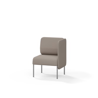 Soffa Adapt 60 låg rygg, sidopanel vänster SH45 H88