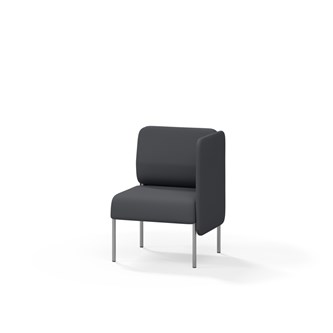 Soffa Adapt 60 låg rygg, sidopanel vänster SH45 H88