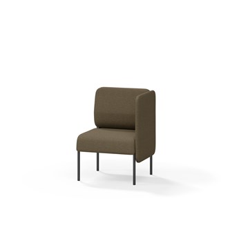 Soffa Adapt 60 låg rygg, sidopanel vänster SH45 H88