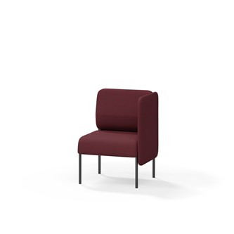 Soffa Adapt 60 låg rygg, sidopanel vänster SH45 H88