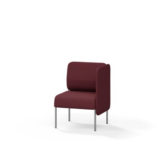 Soffa Adapt 60 låg rygg, sidopanel vänster SH45 H88