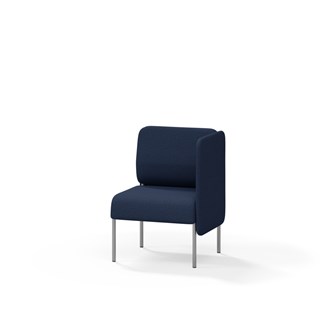 Soffa Adapt 60 låg rygg, sidopanel vänster SH45 H88