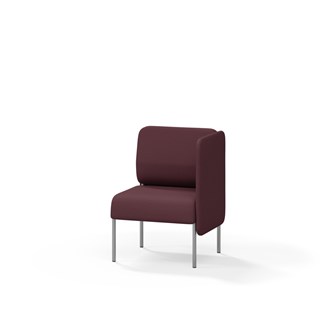 Soffa Adapt 60 låg rygg, sidopanel vänster SH45 H88