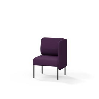 Soffa Adapt 60 låg rygg, sidopanel vänster SH45 H88